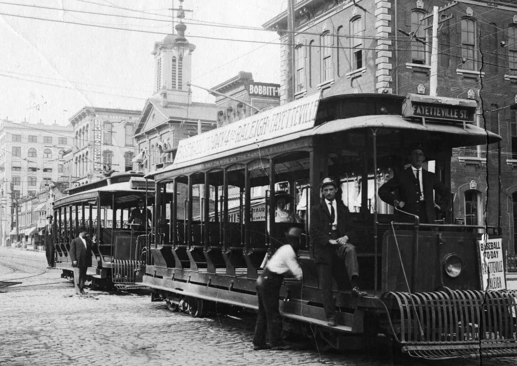 An old streetcar